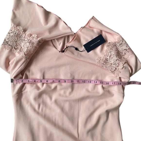 Tommy Hilfiger Light Pink Dress Size 14 New with Tag - Picture 6 of 8